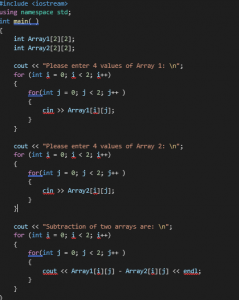 Multi-Dimensional Arrays in C++ | Syntax, Elements, Examples with Steps