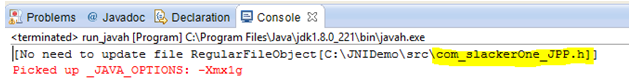 Native keyword in Java 2
