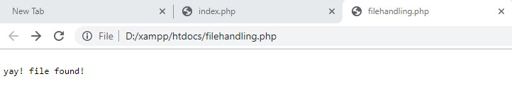 PHP File Handling 1-1