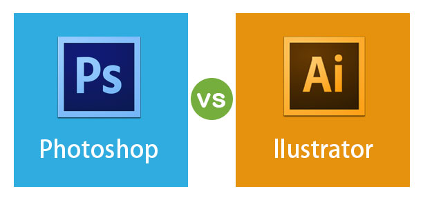 adobe illustrator vs photoshop logo design