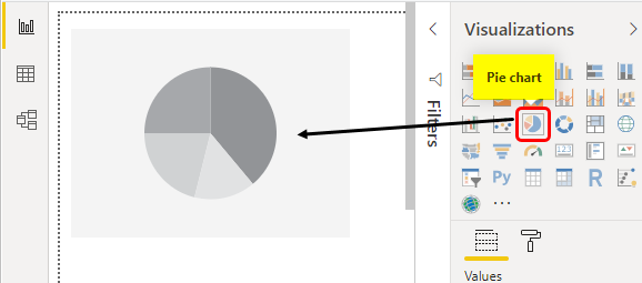 Select Pie Chart Example 1-14