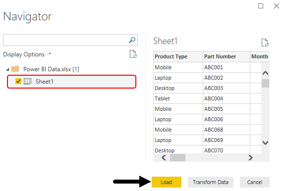 Power BI Reports Example 1-5