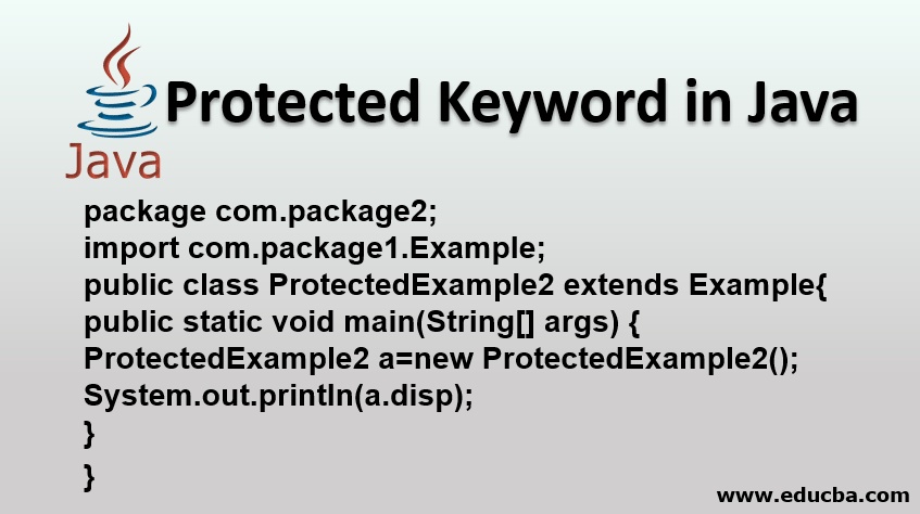 Protected Keyword in Java