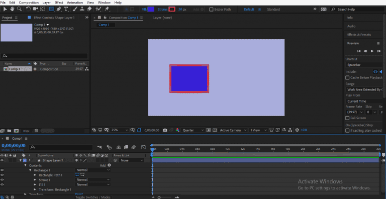 Shape Layers in After Effects | Steps for Adding & Creating Shape Layers