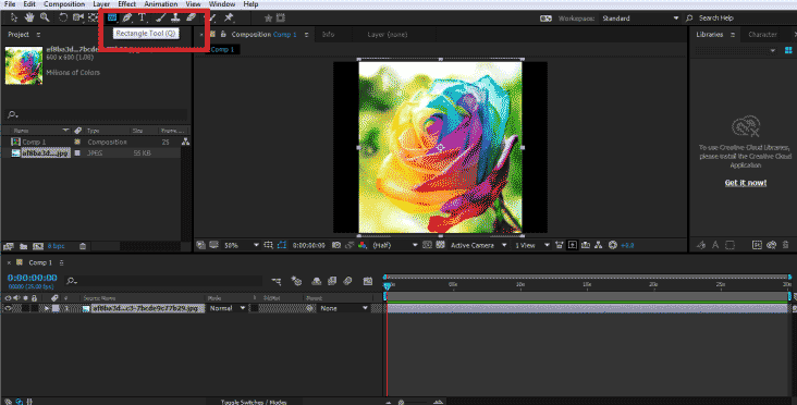 color key masking in after effects