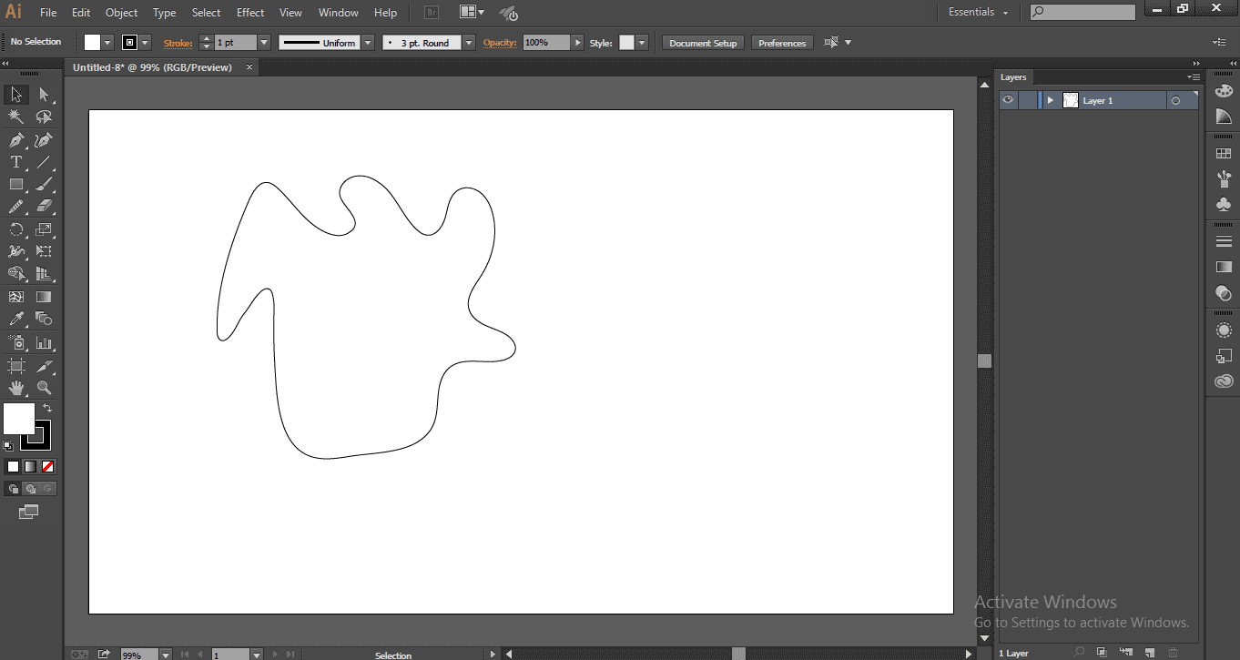 Smooth Tool in Illustrator  How to Make Smooth Lines in Illustrator?