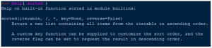 Sorting in Python | Two Inbuilt Sorting Function in Python With Examples
