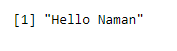 Switch Statement in R 1-11