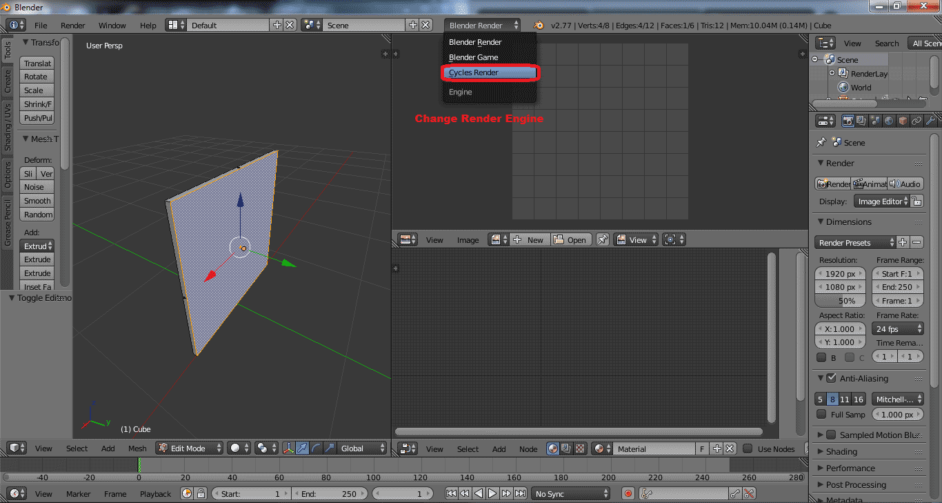 render engine