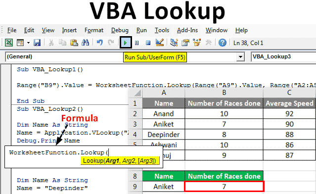  VBA Lookup How To Implement Apply Lookup Function In Excel VBA 