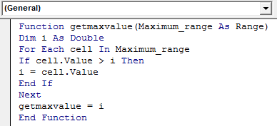 VBA Max Example 4