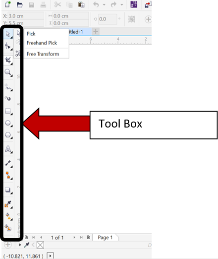 corel draw 5 outlines