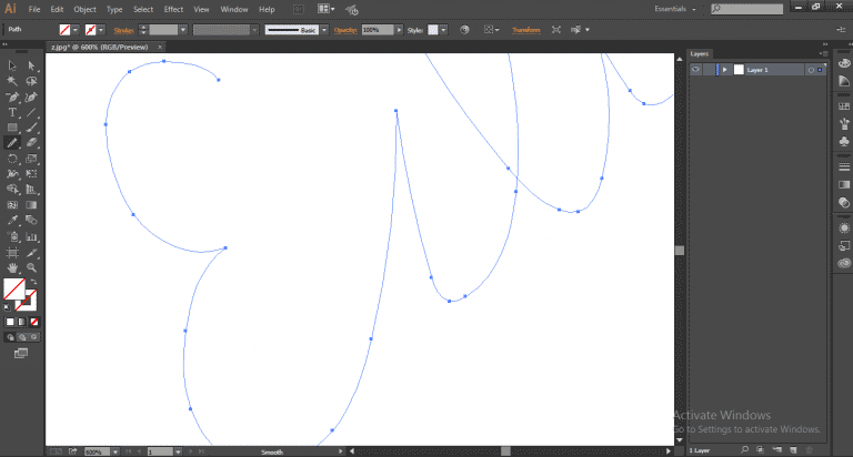 Smooth Tool in Illustrator | How to Make Smooth Lines in Illustrator?