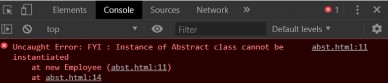 Abstract Classes in JavaScript | What are Abstract Classes? (Example)