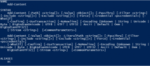 Add-Content in PowerShell | Parameters of Add-Content & Few Examples