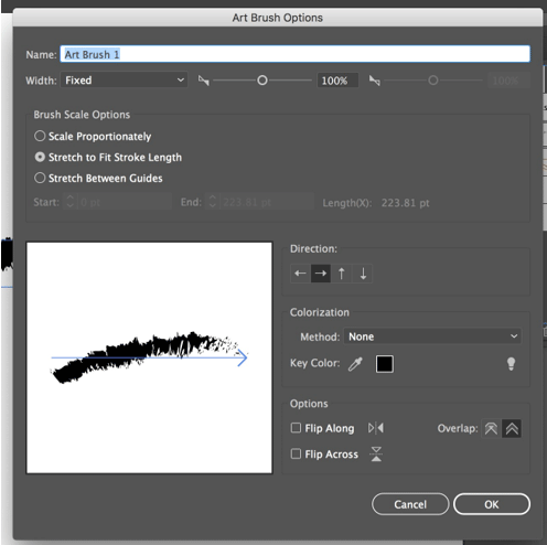 air brush option