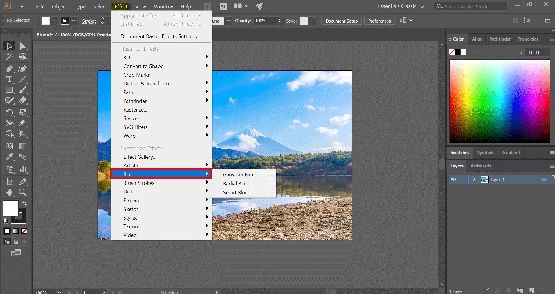 how to download image with more clarity on illustrator