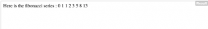 Fibonacci Series In JavaScript | Generating Fibonacci Series with Example
