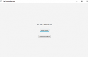 JavaFX FileChooser | Several Steps to Create a FileChooser in JavaFX