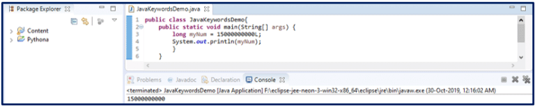 Java Keywords | List of Important Set of Keywords In Java