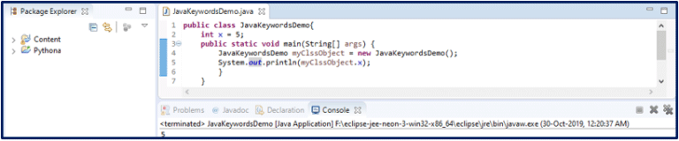 Java Keywords | List of Important Set of Keywords In Java
