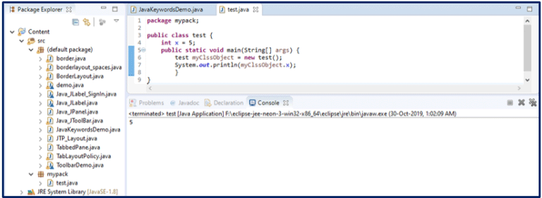 Java Keywords | List of Important Set of Keywords In Java