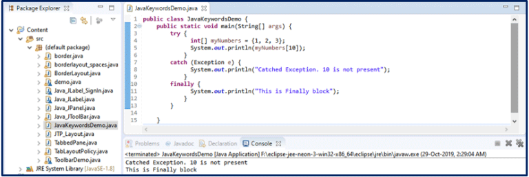 Java Keywords List Of Important Set Of Keywords In Java 8821