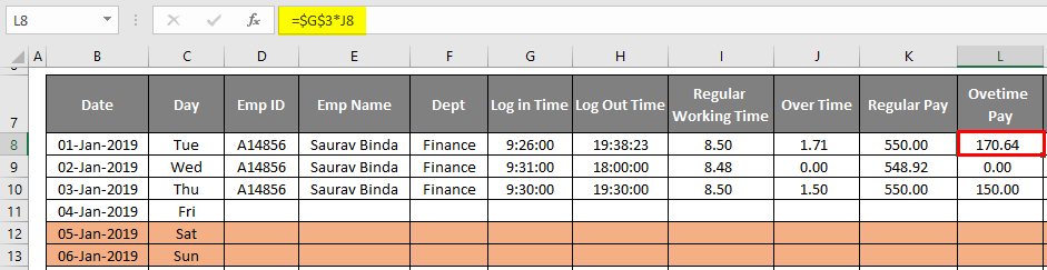 overtime pay