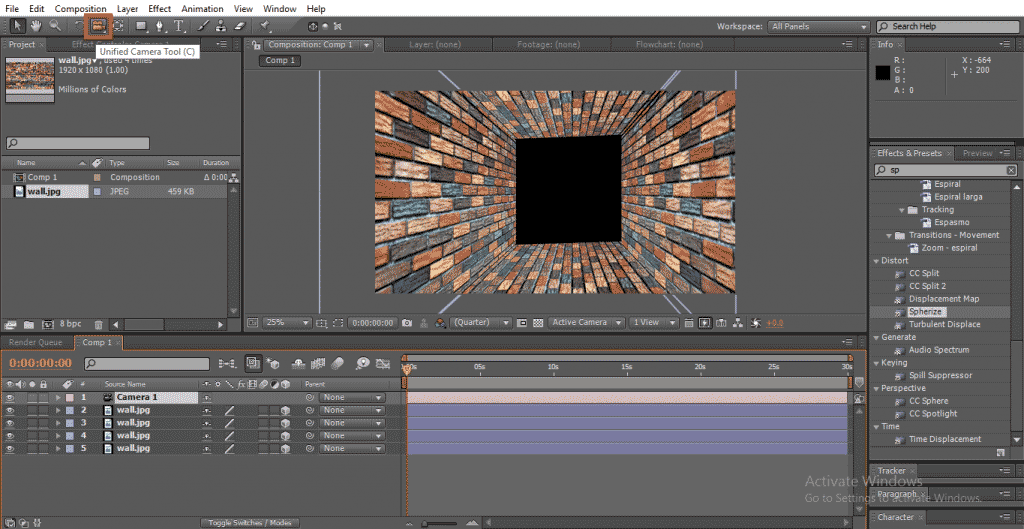 3D Effects in After Effects | Creating a Room with color in 3D Effects