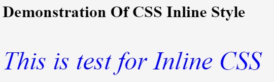 CSS Inline Style LaptrinhX