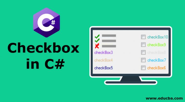 Checkbox in C# | Learn Two Different Ways To Create Checkbox in C#