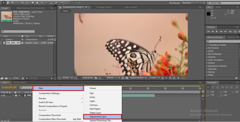 color grading after effects download