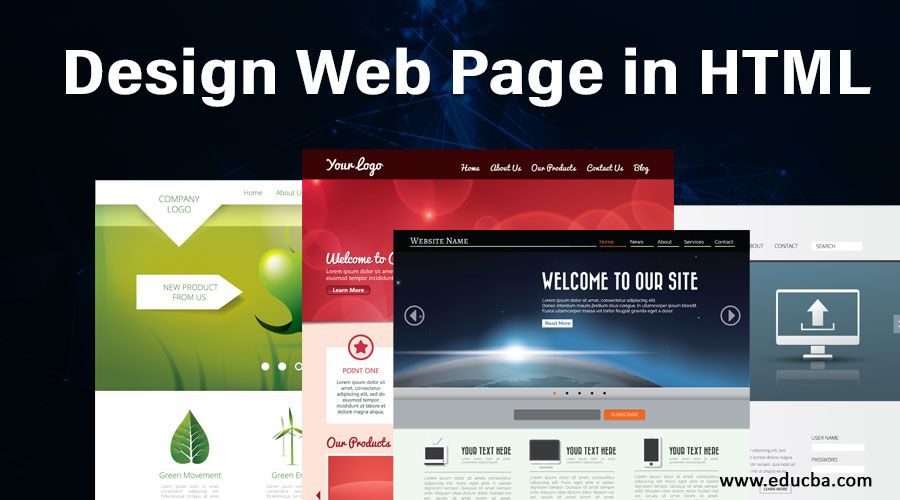 web page design