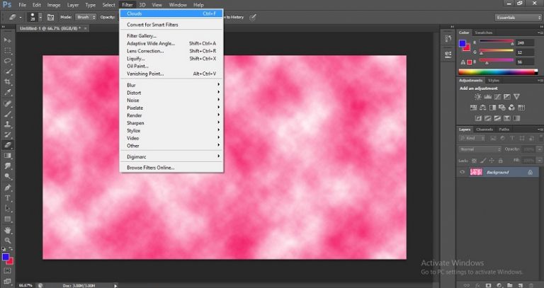 Filters In Photoshop | Use Of Filters For Creative Effects In Photoshop