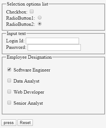 HTML Legend Tag - 3