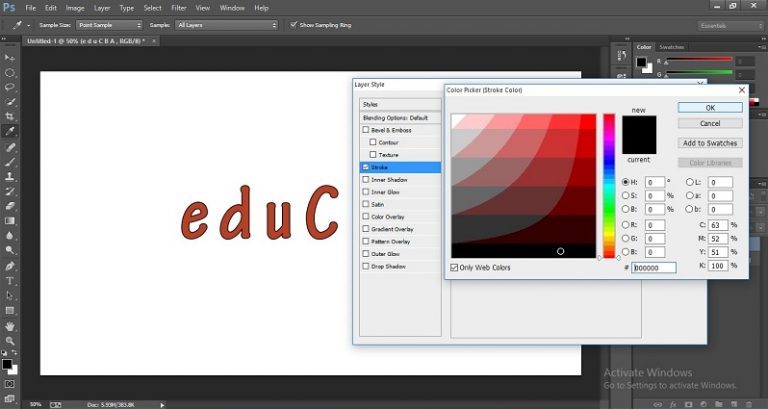 How to Change Text Color in Photoshop? | Process to Change Text Color