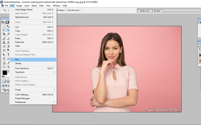 How To Fill Color In Photoshop Simple And Easy Steps To Fill Color