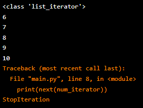 Implementing the Iterator in Python (protocol in custom objects)