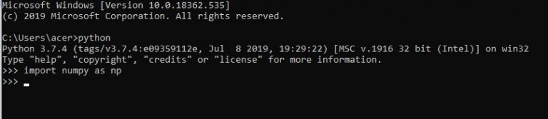 numpy install windows numpy install windows