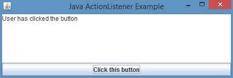 Java ActionListener 1-2