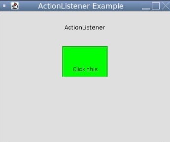 Java ActionListener 1-5
