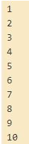 Loops in Shell Scripting eg1