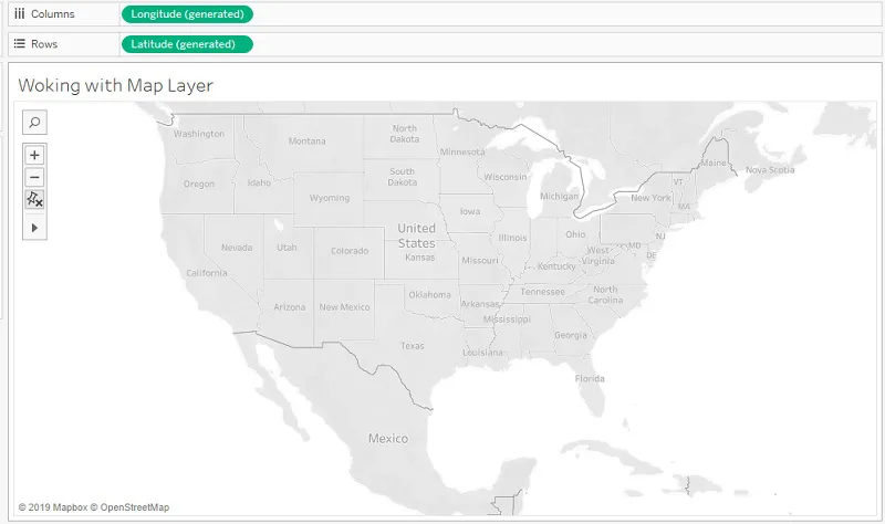 Latitude and Longitude generated