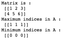 Matrix in Numpy-2.4