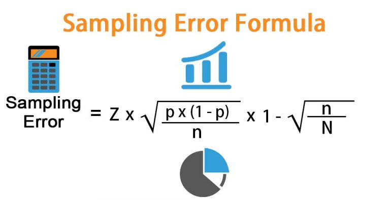 Sampling Error Formula | Calculator (Example with Excel Template)