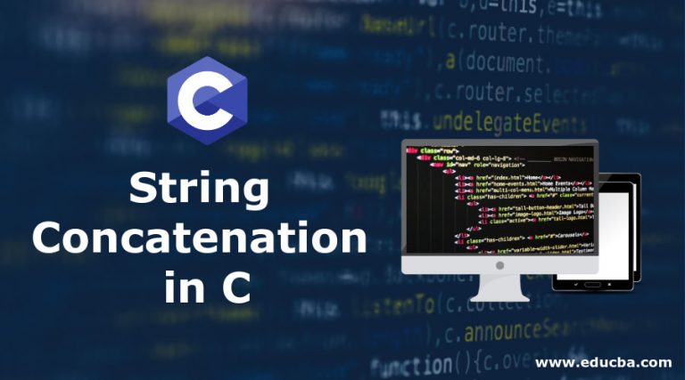 String Concatenation in C | How Does String Concatenation Work in C?
