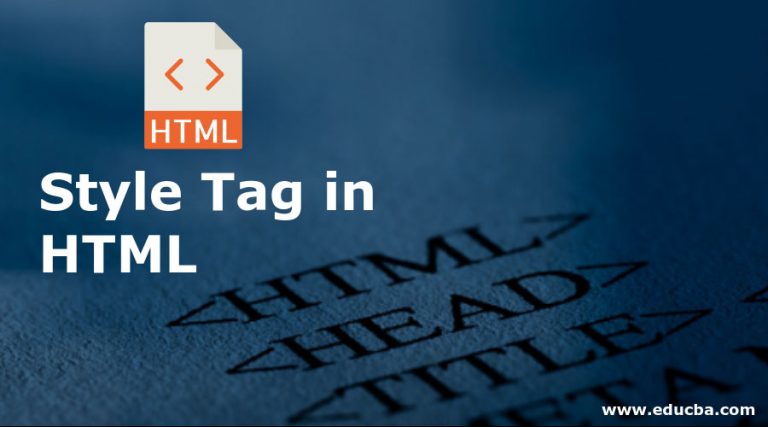 html style tag include