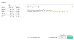 Tableau Window Functions | How does window functions work in tableau?