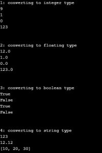 Type Casting in Python | Two Major Types of Casting in Python