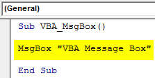 VBA Msgbox Yes/No Example 1-2